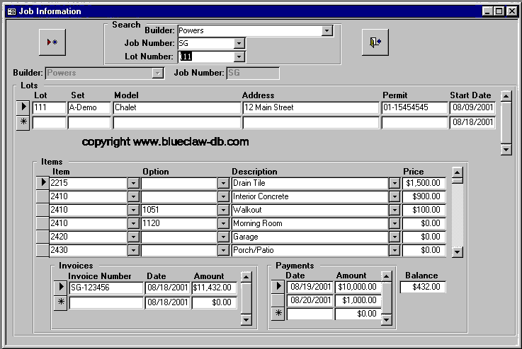 MS Access Multiform